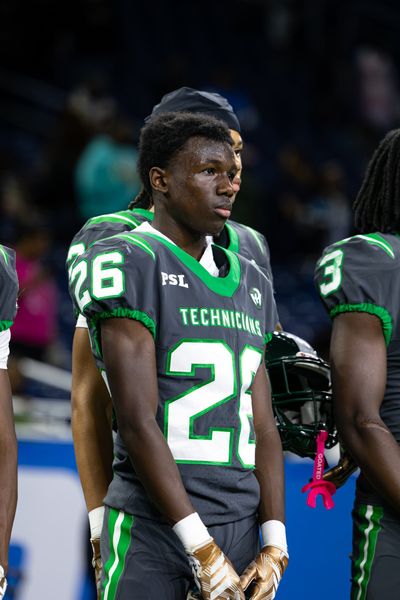 Detroit Cass Tech vs King — PSL Championship at Ford Field, football photo 2