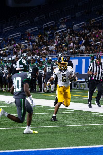 Detroit Cass Tech vs King — PSL Championship at Ford Field, football photo 6