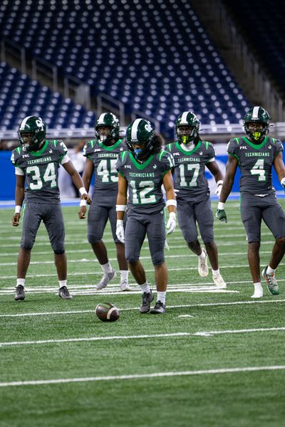 Detroit Cass Tech vs King — PSL Championship at Ford Field, football photo 7