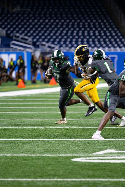 Detroit Cass Tech vs King — PSL Championship at Ford Field, football photo 13