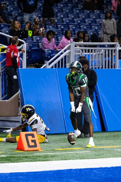 Detroit Cass Tech vs King — PSL Championship at Ford Field, football photo 22