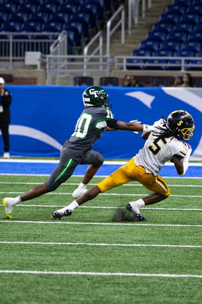 Detroit Cass Tech vs King — PSL Championship at Ford Field, football photo 26