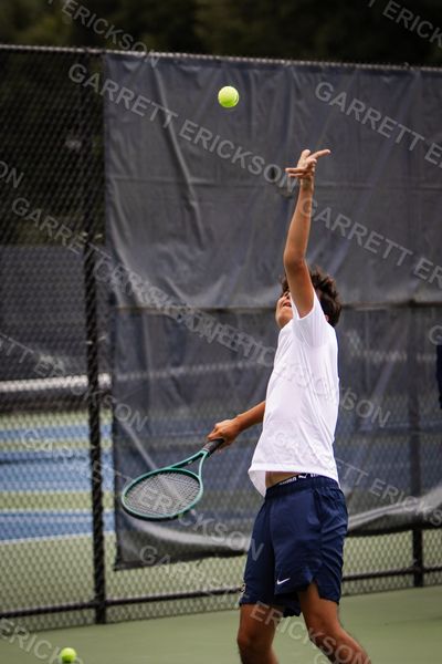 Detroit Country Day Varsity Boys Tennis — Practice, tennis photo 2