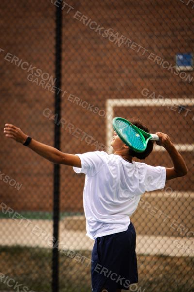 Detroit Country Day Varsity Boys Tennis — Practice, tennis photo 5