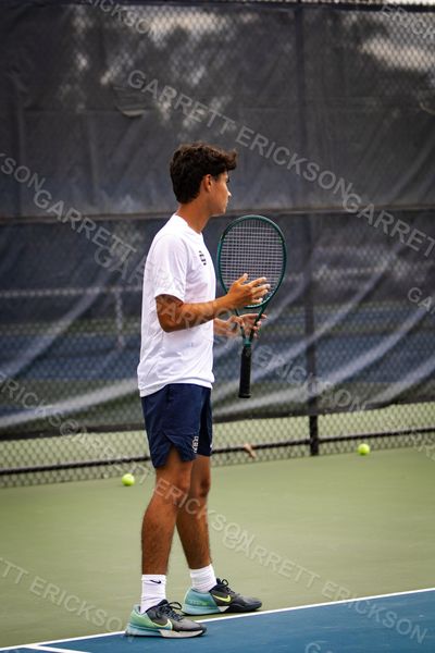 Detroit Country Day Varsity Boys Tennis — Practice, tennis photo 6