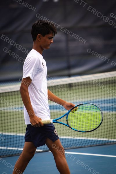 Detroit Country Day Varsity Boys Tennis — Practice, tennis photo 7