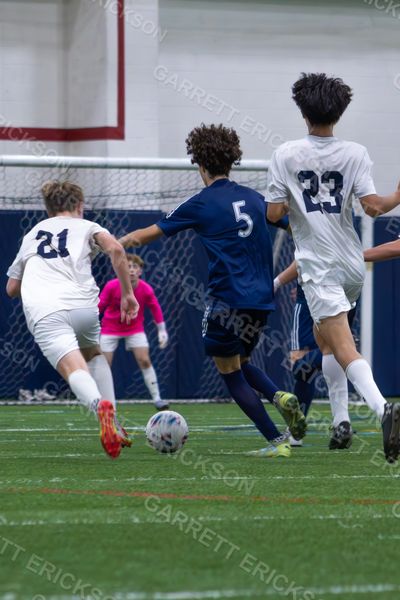 Detroit Country Day Varsity Soccer vs Cranbrook, soccer photo 2
