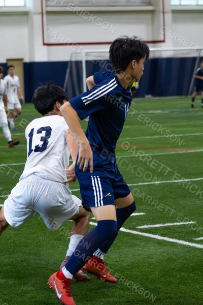 Detroit Country Day Varsity Soccer vs Cranbrook, soccer photo 6