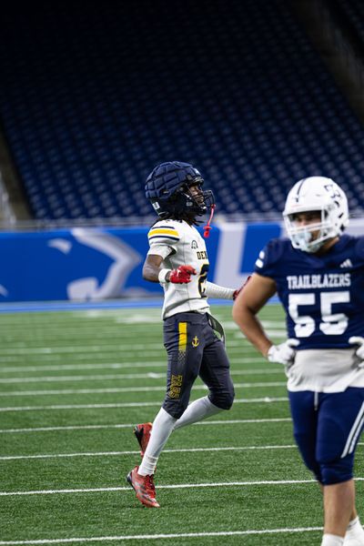 Detroit Denby vs Central — PSL Championship at Ford Field, football photo 8