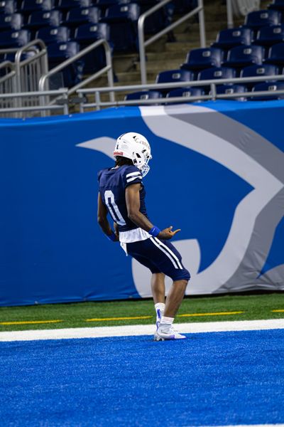 Detroit Denby vs Central — PSL Championship at Ford Field, football photo 13