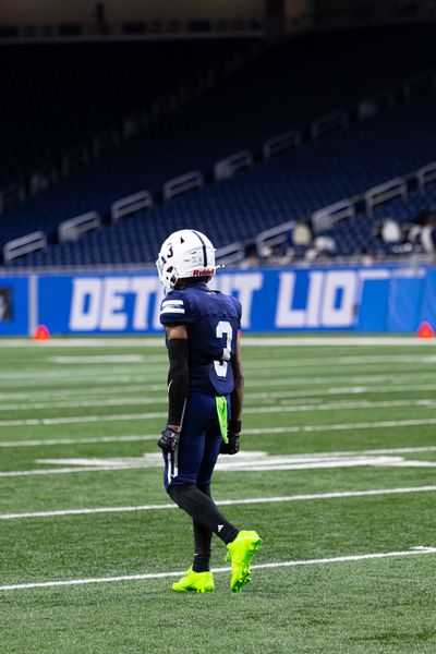 Detroit Denby vs Central — PSL Championship at Ford Field, football photo 14