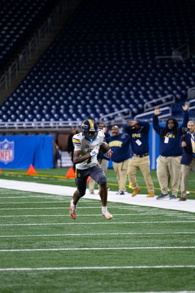 Detroit Denby vs Central — PSL Championship at Ford Field, football photo 20