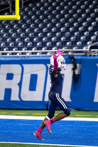 Detroit Denby vs Central — PSL Championship at Ford Field, football photo 23