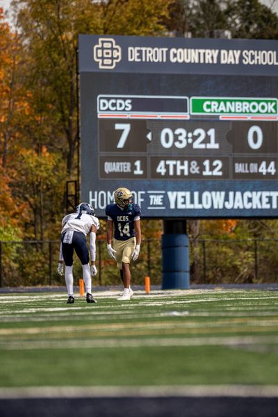 Detroit Country Day Varsity Football vs Cranbrook — Homecoming, football photo 8
