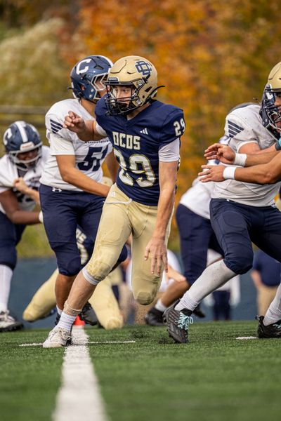 Football photo from DCDS Varsity Football vs Cranbrook — Homecoming, Detroit Country Day, Michigan