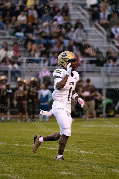Detroit Country Day Varsity Football vs Holt, football photo 4