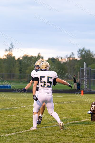 Detroit Country Day Varsity Football vs Holt, football photo 6