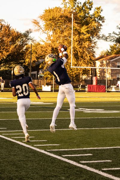 Detroit Country Day Varsity Football vs Loyola, football photo 3