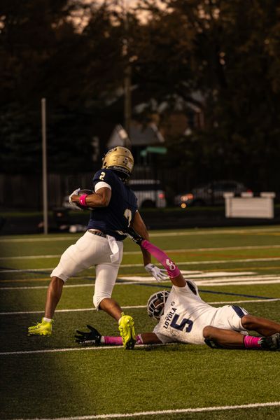 Detroit Country Day Varsity Football vs Loyola, football photo 27