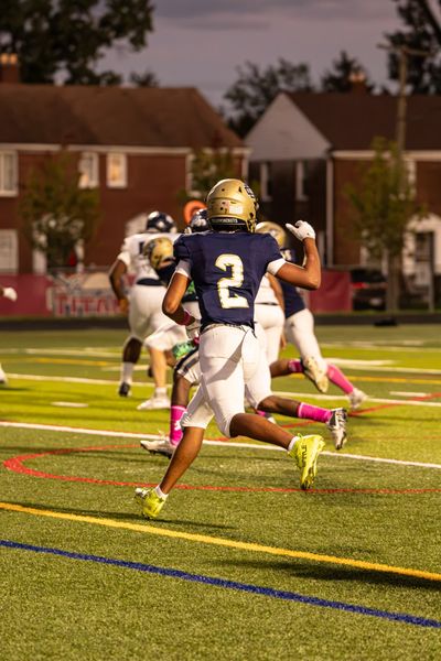 Detroit Country Day Varsity Football vs Loyola, football photo 30