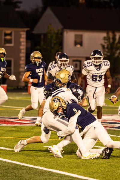 Detroit Country Day Varsity Football vs Loyola, football photo 32
