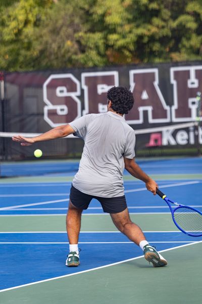 Seaholm Boys Varsity Tennis — Senior Team, tennis photo 8