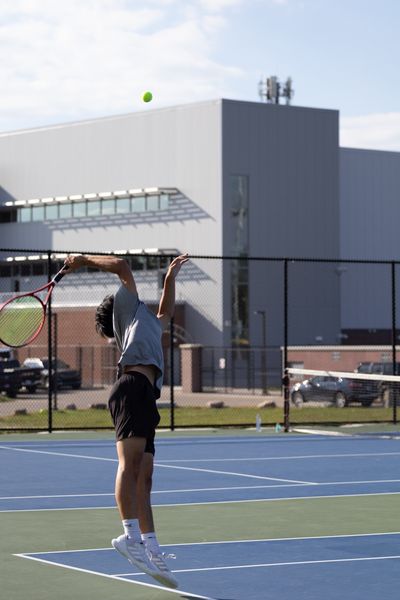 Seaholm Boys Varsity Tennis — Senior Team, tennis photo 18