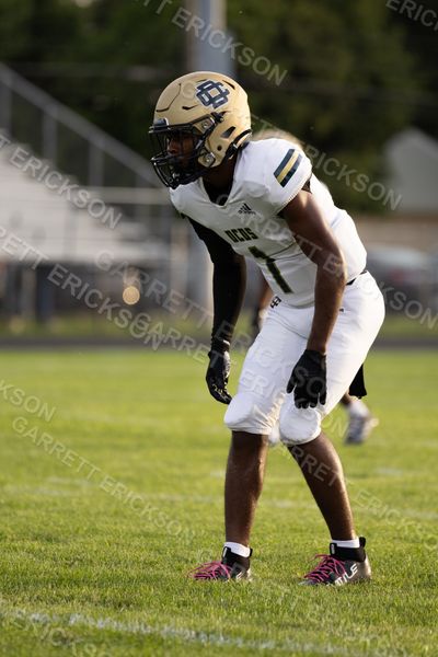 Detroit Country Day Varsity Football vs Redford, football photo 3