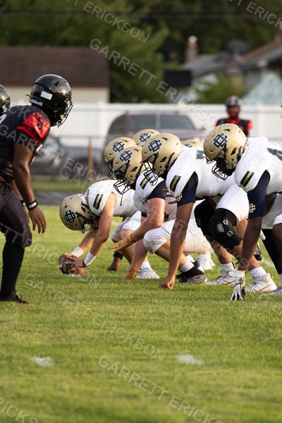 Detroit Country Day Varsity Football vs Redford, football photo 8