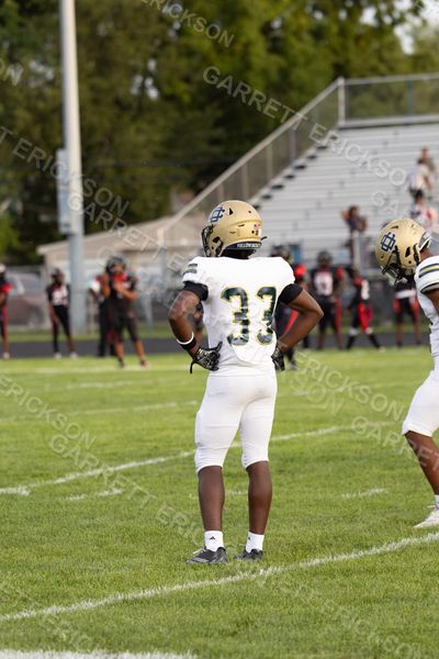 Detroit Country Day Varsity Football vs Redford, football photo 9