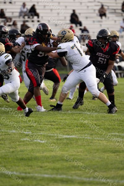 Detroit Country Day Varsity Football vs Redford, football photo 10