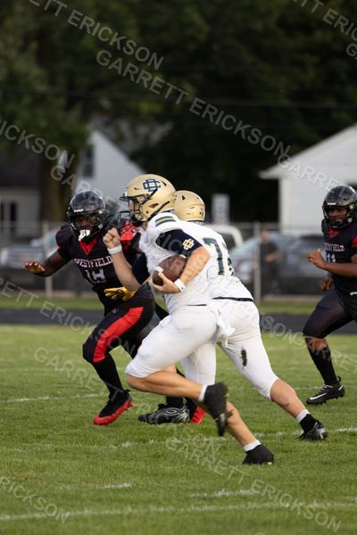 Detroit Country Day Varsity Football vs Redford, football photo 14